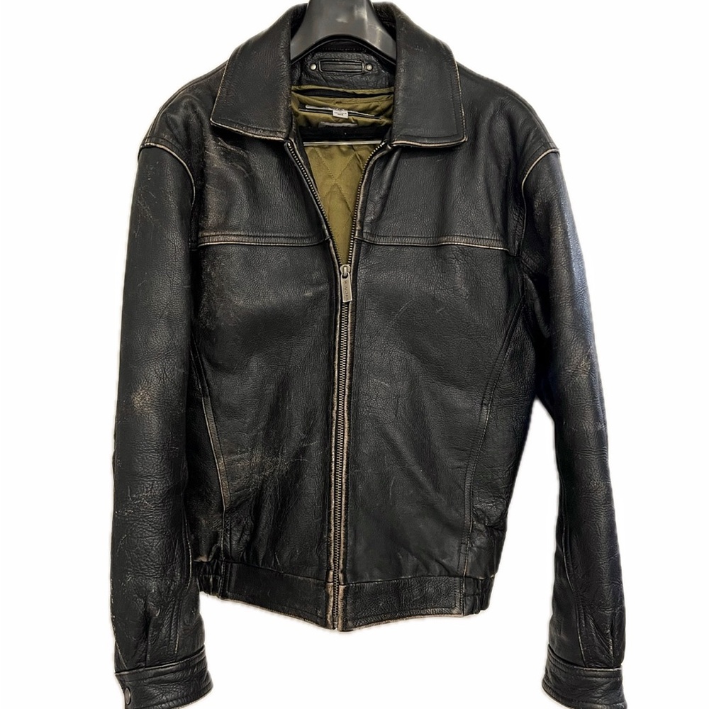 Leather Jacket Wilson’s M. Julian Distressed